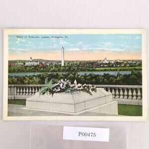 Tomb of the Unknown Soldier Arlington Virginia 1930s Postcard VA PC Unposted